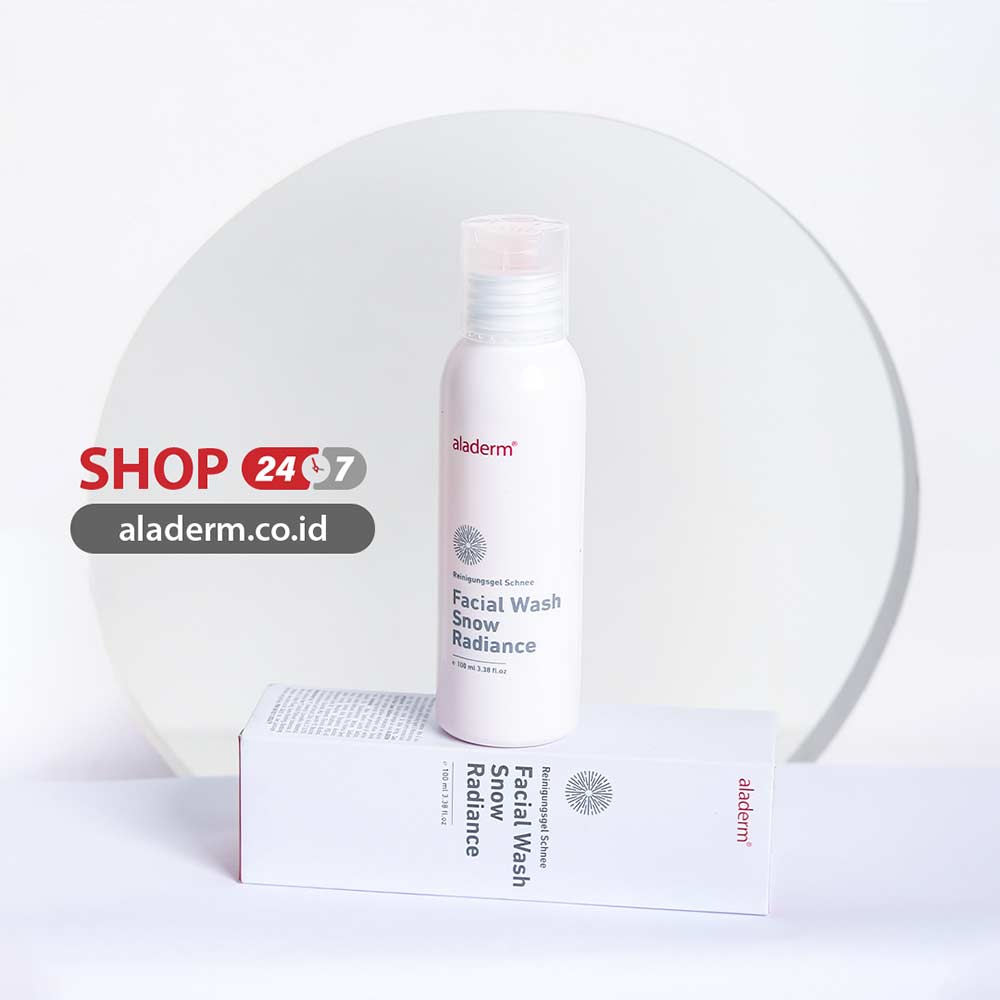 ALADERM Facial Wash Snow Radiance