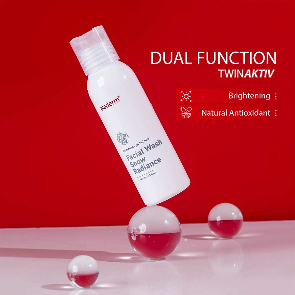 ALADERM Facial Wash Snow Radiance