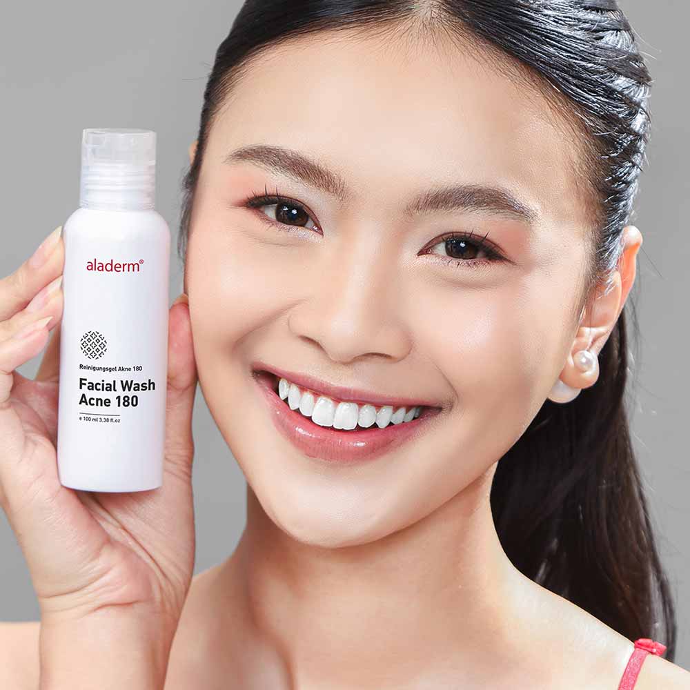 ALADERM Facial Wash Acne 180 – Sabun Muka Anti Jerawat