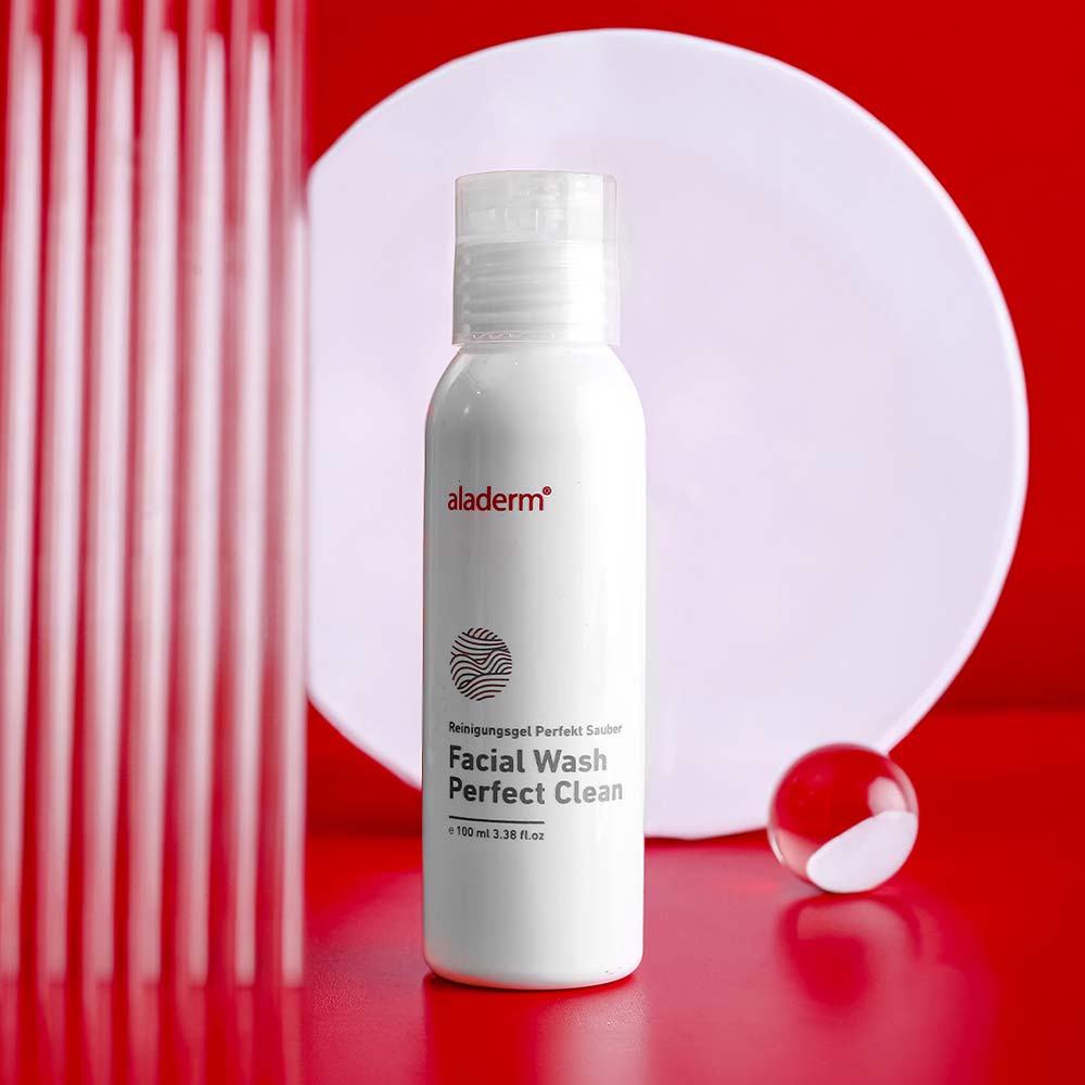 ALADERM Facial Wash Perfect Clean – Sabun Muka AHA