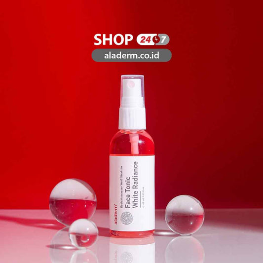 ALADERM Face Tonic White Radiance – Toner Spray Pencerah