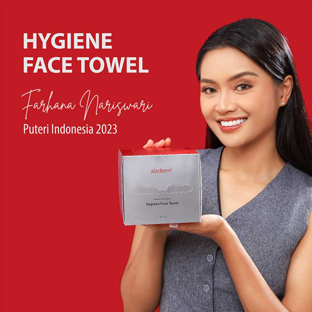 ALADERM Hygiene Face Towel