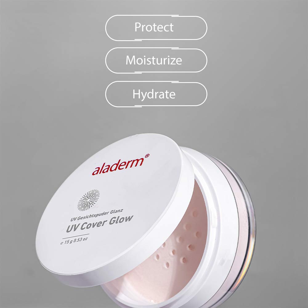 ALADERM UV Cover Glow – Bedak Tabur SPF