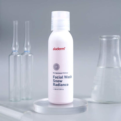 ALADERM Facial Wash Snow Radiance – Sabun Muka TwinAktiv